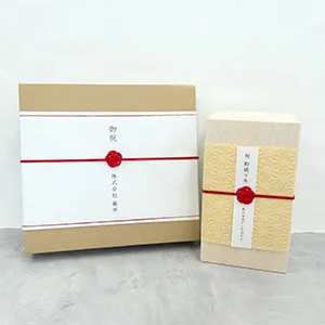 短冊熨斗　梅結び