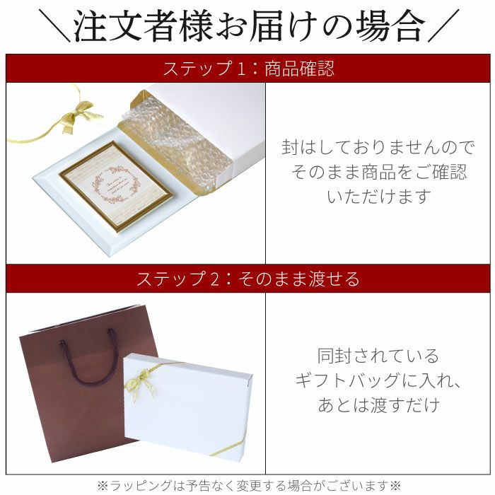 記章ガラスフォトフレーム