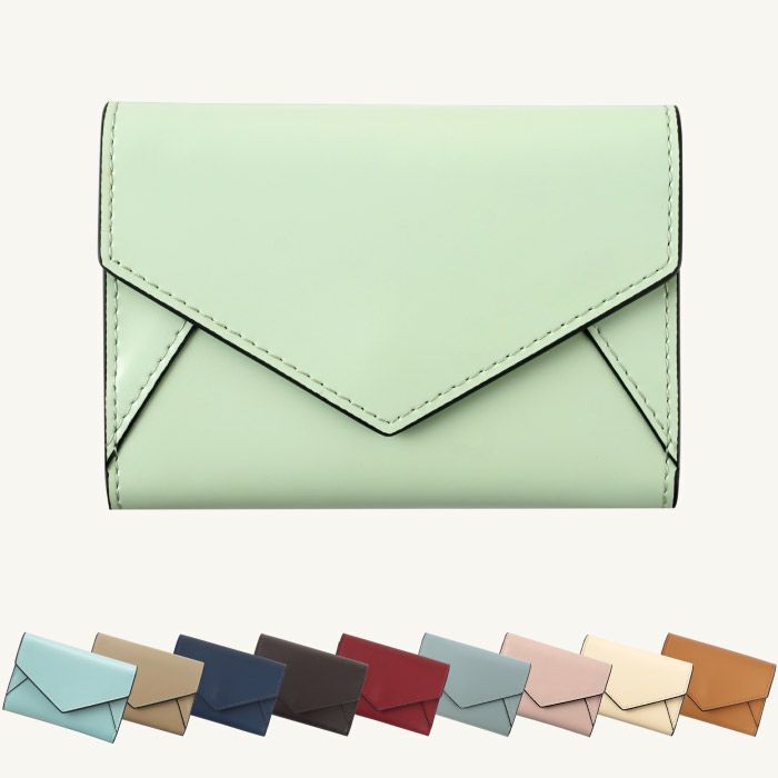 本牛革レター型名刺入れ