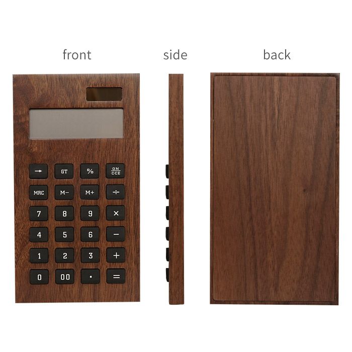 木製電卓