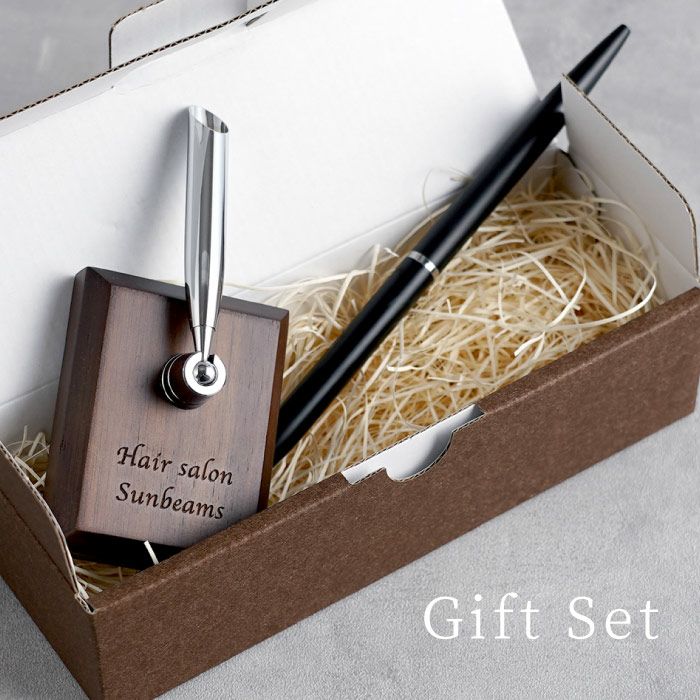 木製ペンスタンド