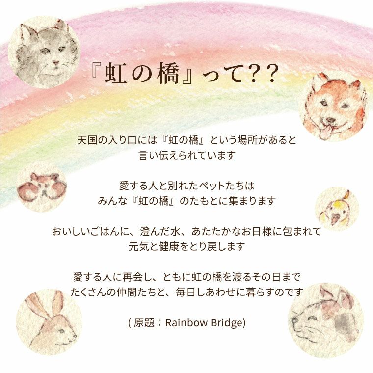 ペットちゃんの虹の橋 エールフラワー