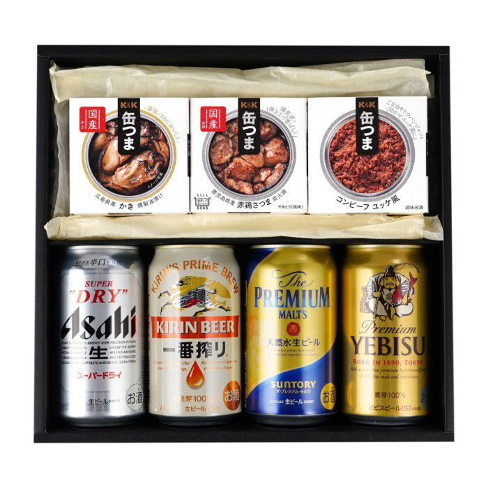 ビール＆缶つまセット