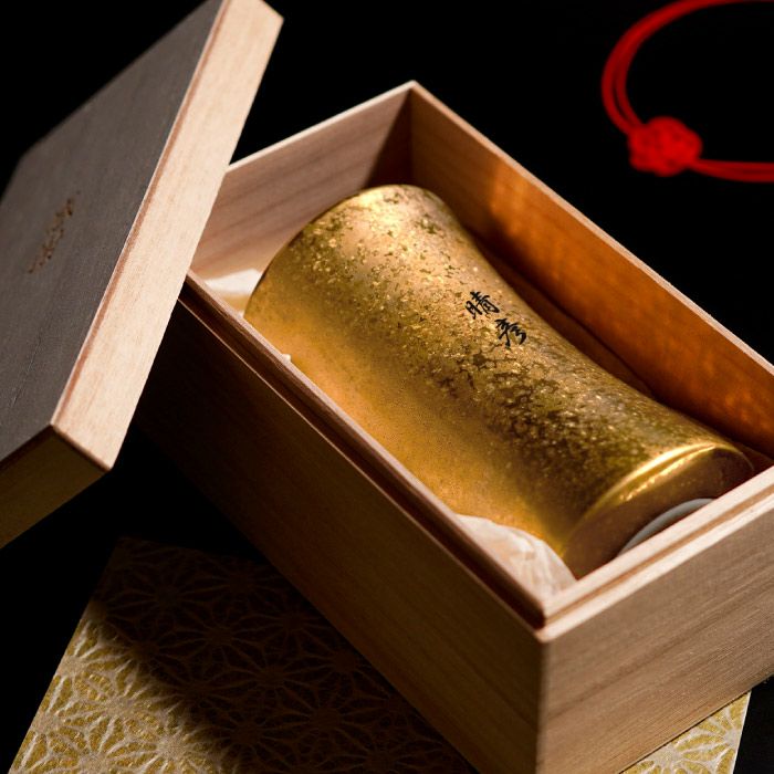 有田焼金銀ビールタンブラー単品