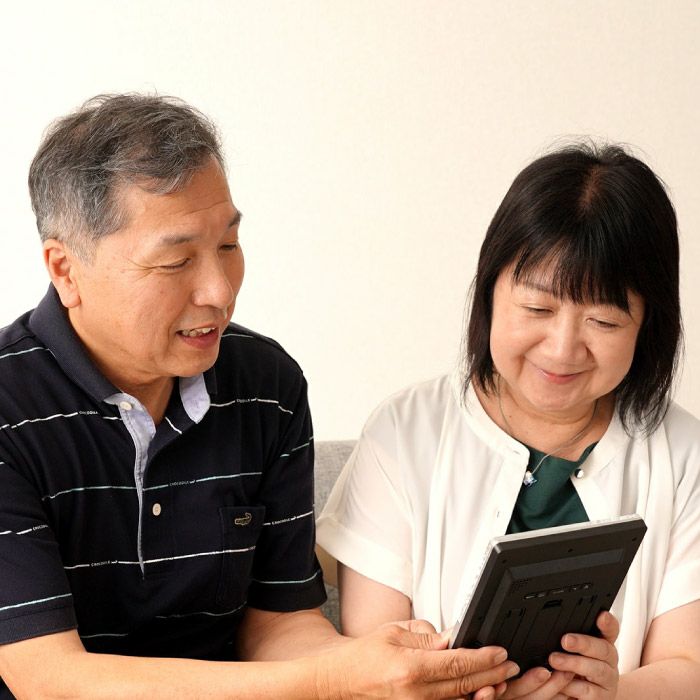 フォトフレームクロック録音機能付き