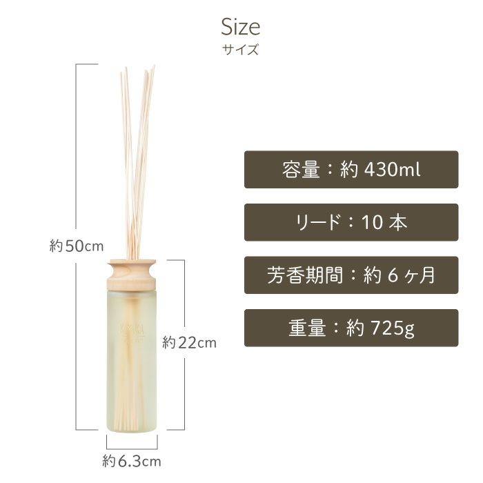 リードディフューザーナチュラル430ml