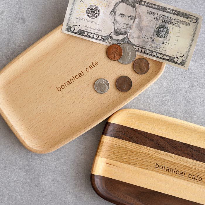 木製 キャッシュトレイ