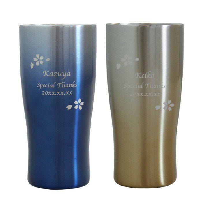 ブルー×ゴールド