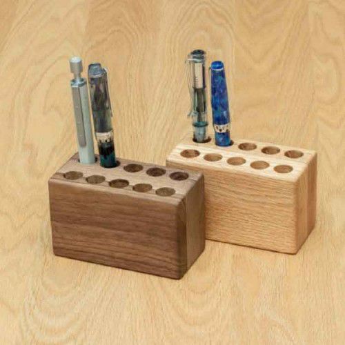 無垢材ペンスタンド10