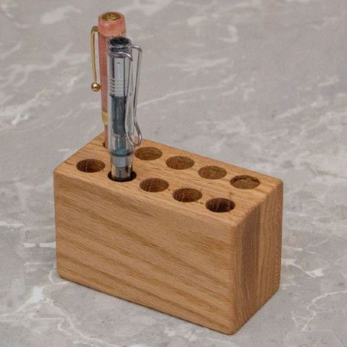 無垢材ペンスタンド10