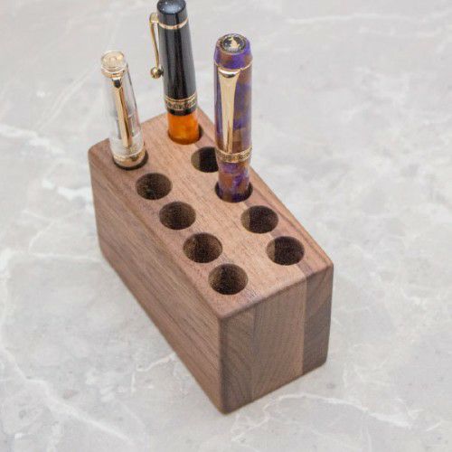 無垢材ペンスタンド10