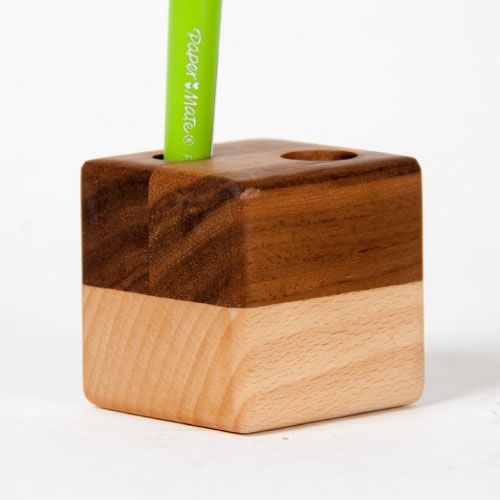 無垢材ブロックペン