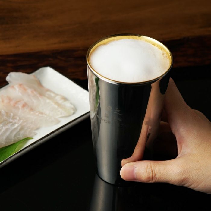 燕製 内面24金メッキ ステンレスタンブラー 300ml