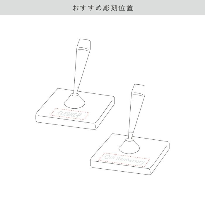 おすすめ彫刻位置