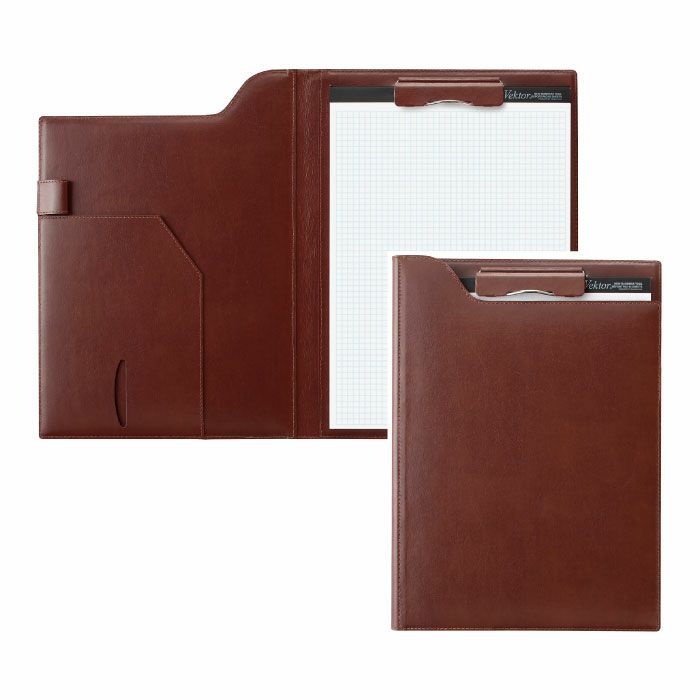 本革 クリップファイル（A4）