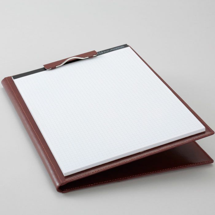 本革 クリップファイル（A4）