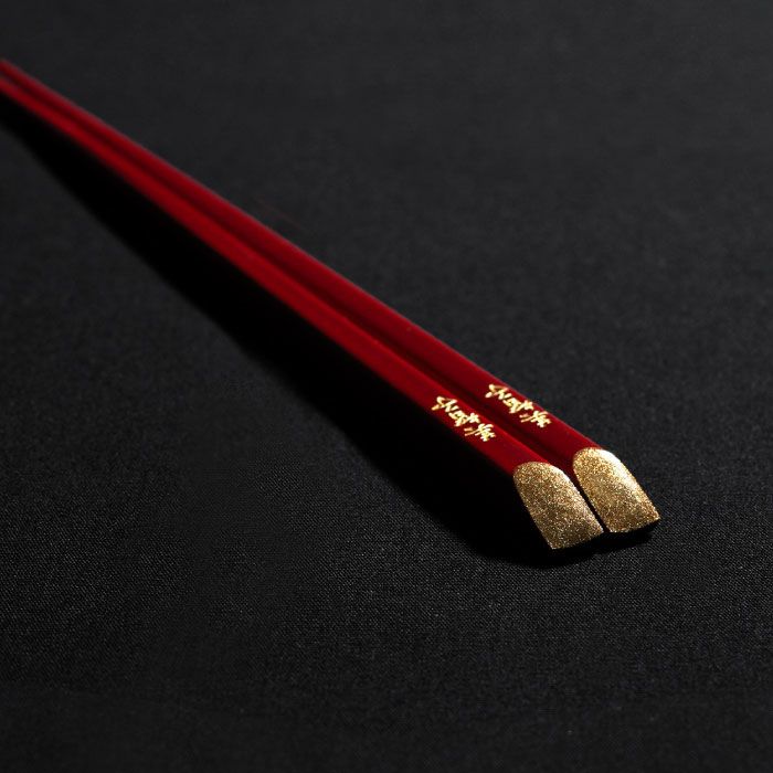 天削金乾漆箸単品