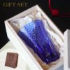 切子菊つなぎ模様 ぐい呑み(単品)