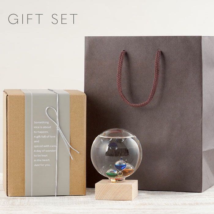 ガリレオ温度計 ドーム型 Sサイズ