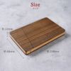 スタイリッシュ木製名刺入れ