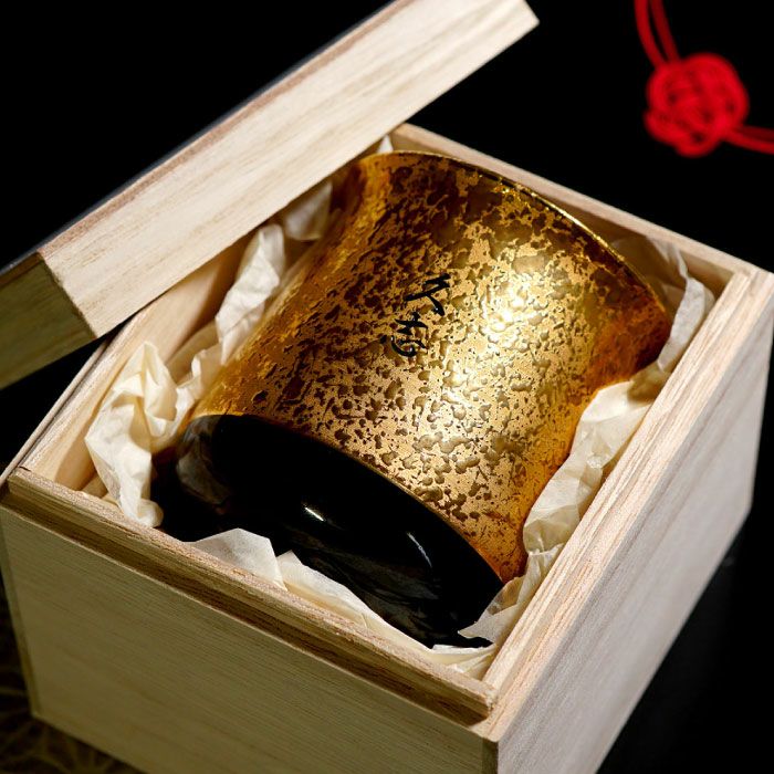 有田焼金銀湯呑単品