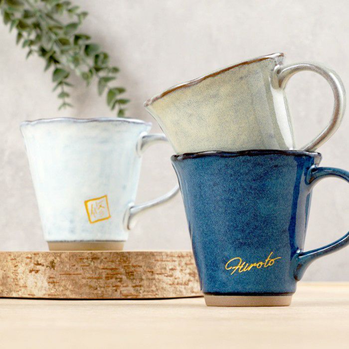 美濃焼やわらマグ ペア