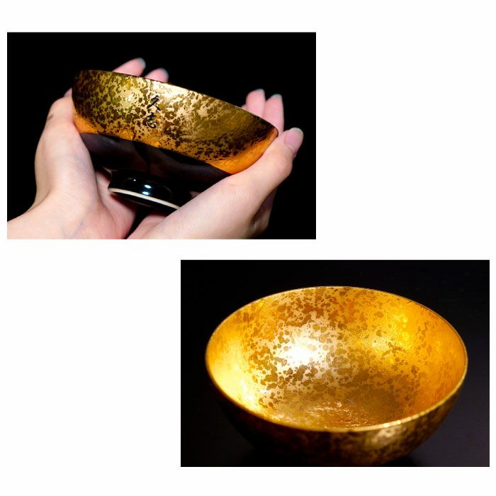 有田焼金銀茶碗 ペア