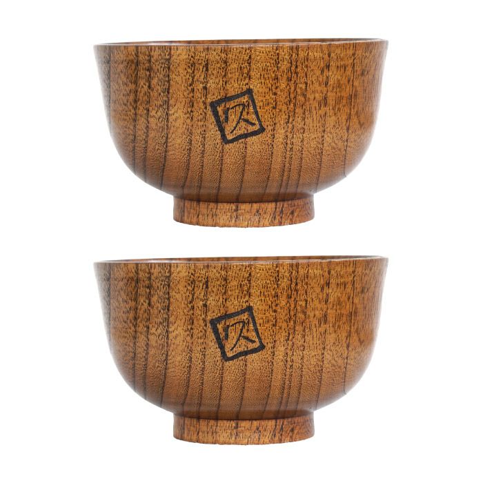 漆塗り羽反（はそり）汁椀ペア