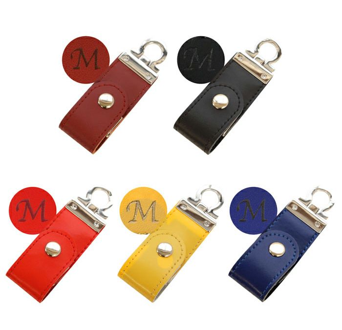 ベルトレザーUSBメモリ8GB