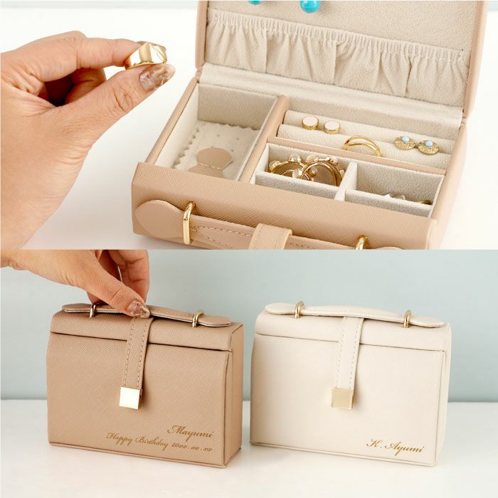 アクセサリーケース クラッチ型 携帯用