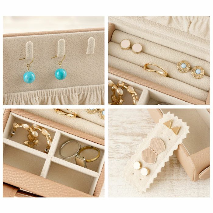 アクセサリーケース クラッチ型 携帯用