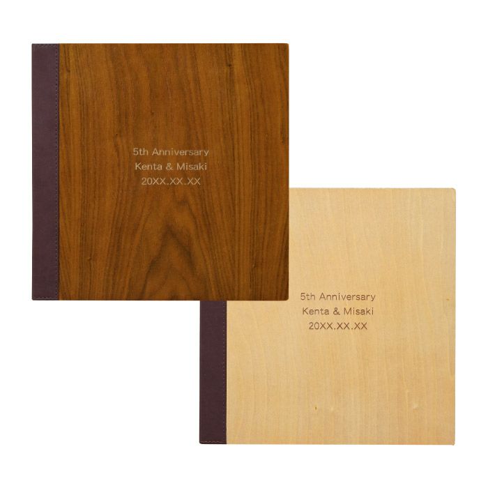 木製フォトアルバム