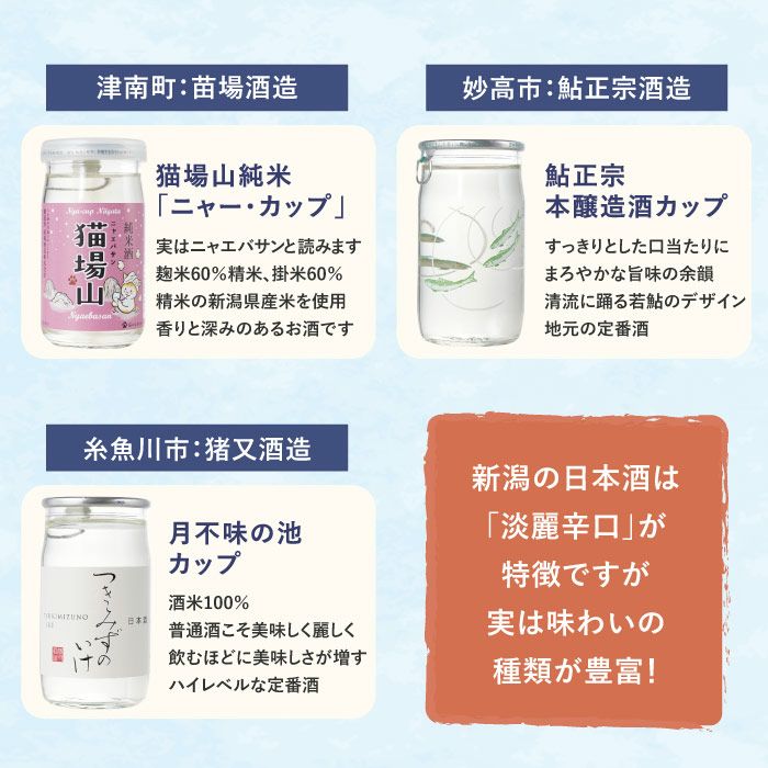 新潟県産 日本酒 ワンカップ 飲み比べ 15本セット