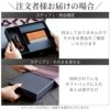 グロスメタルキーリング＆ステンレス＋レザー調 異素材 名刺入れセット