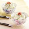 美濃焼 花工房 ごはん茶碗 （単品）