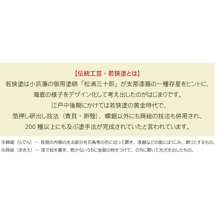 若狭塗 菱合わせ 箸 ペア