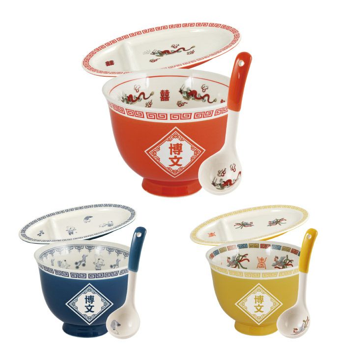 ラーメン丼ぶりと餃子皿セット