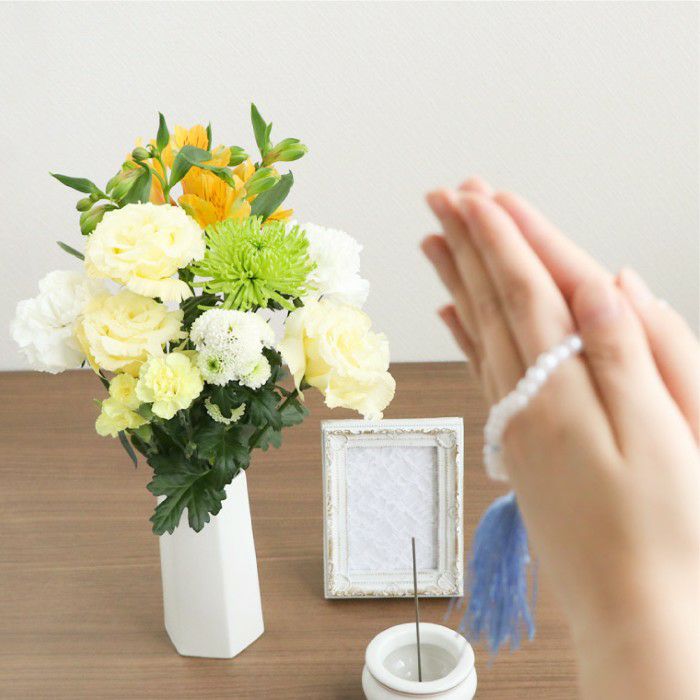 お供え花　おまかせアレンジ＆花束