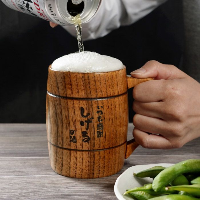 木製ジョッキ