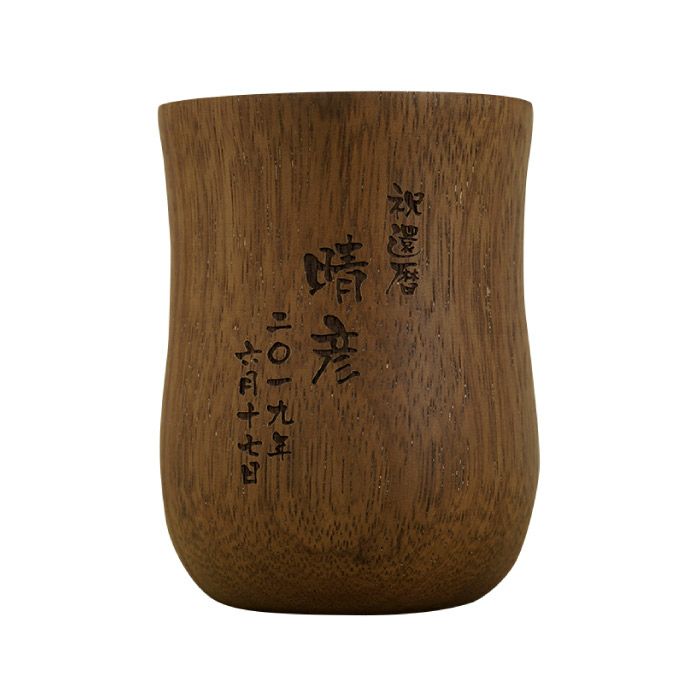 木製湯のみ