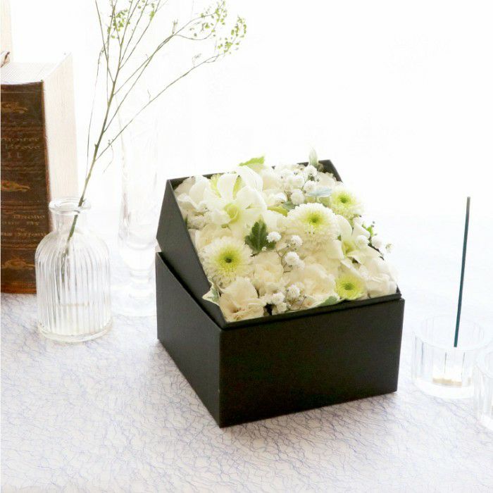 お供えボックスフラワー