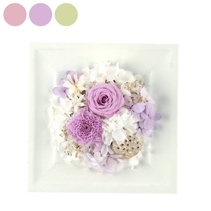 お悔やみフラワーボックス　パステル