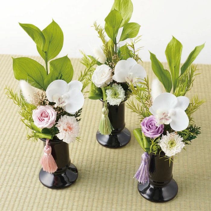 お供えプリザーブドフラワー　さやか