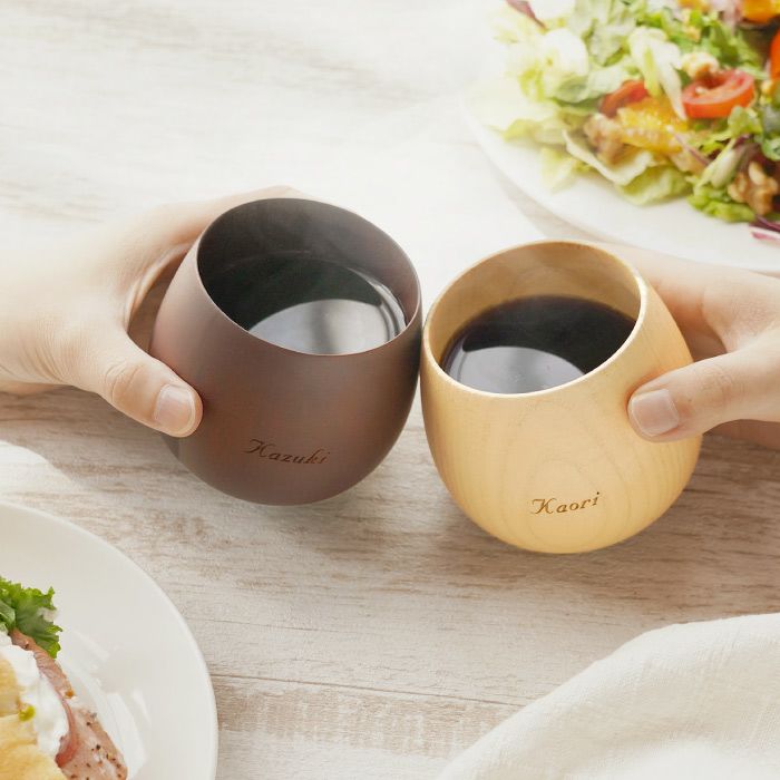 なつめのペアロックカップ