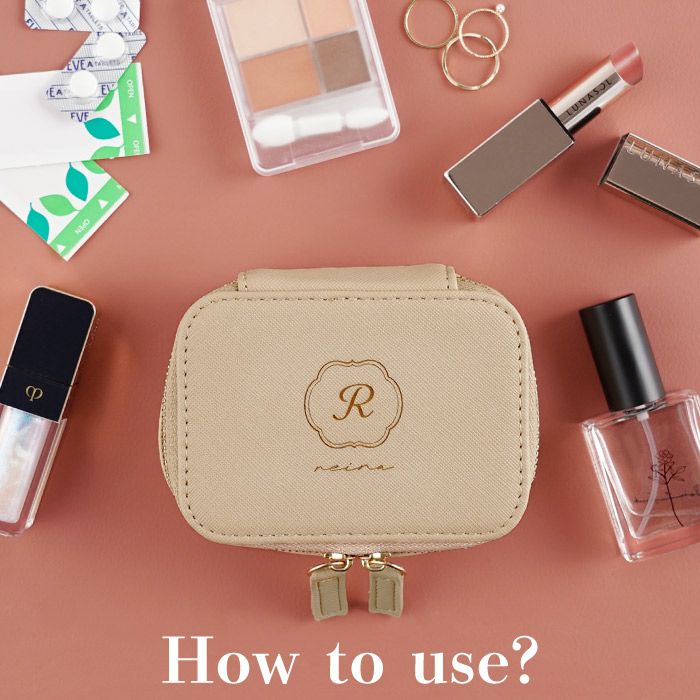 ミラー付きリップケース